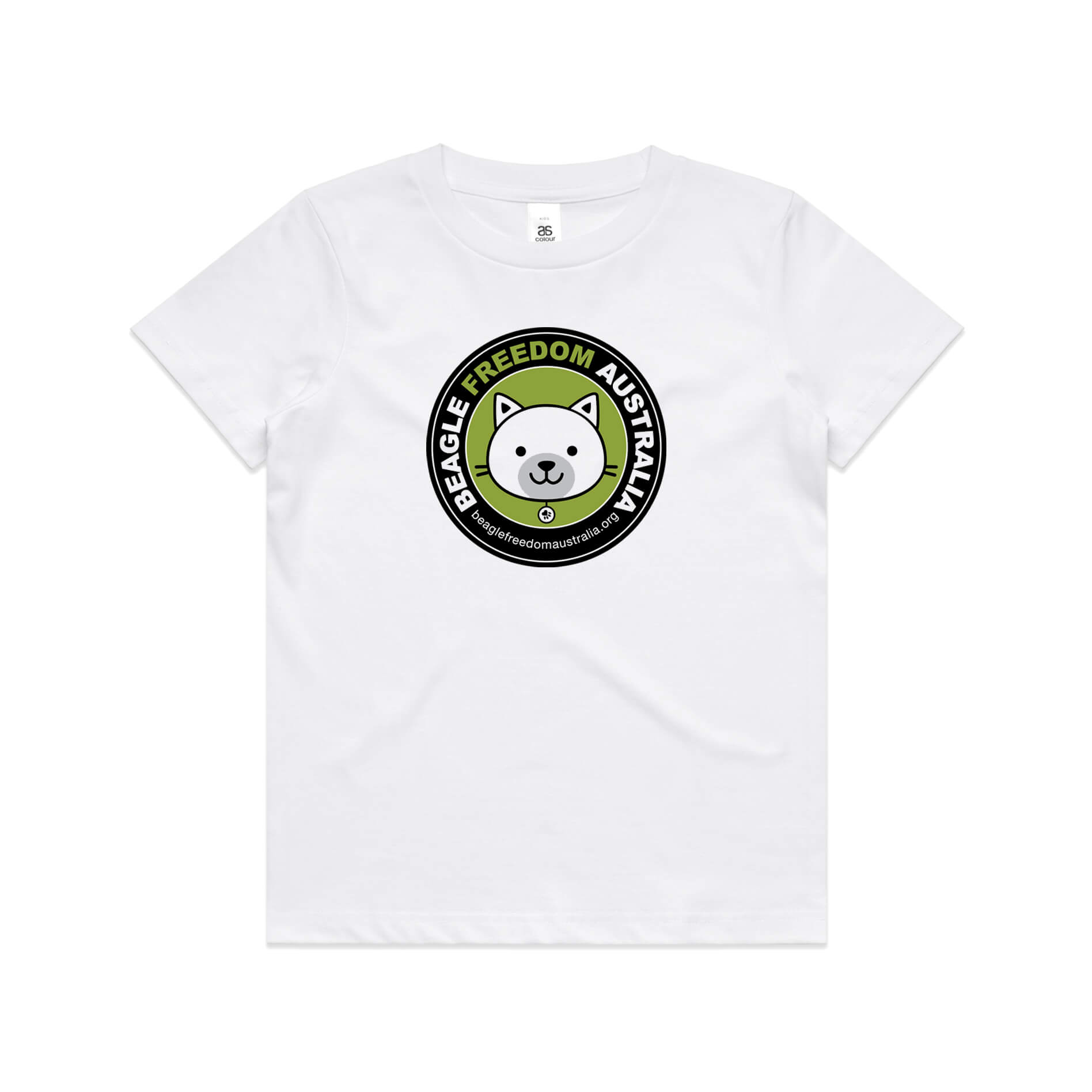 Beagle Freedom Aus Cat Kids Tee
