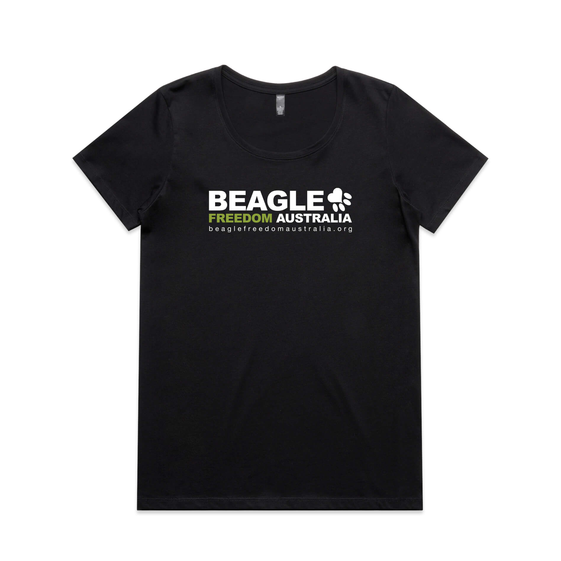 Beagle Freedom Aus Ladies Tee