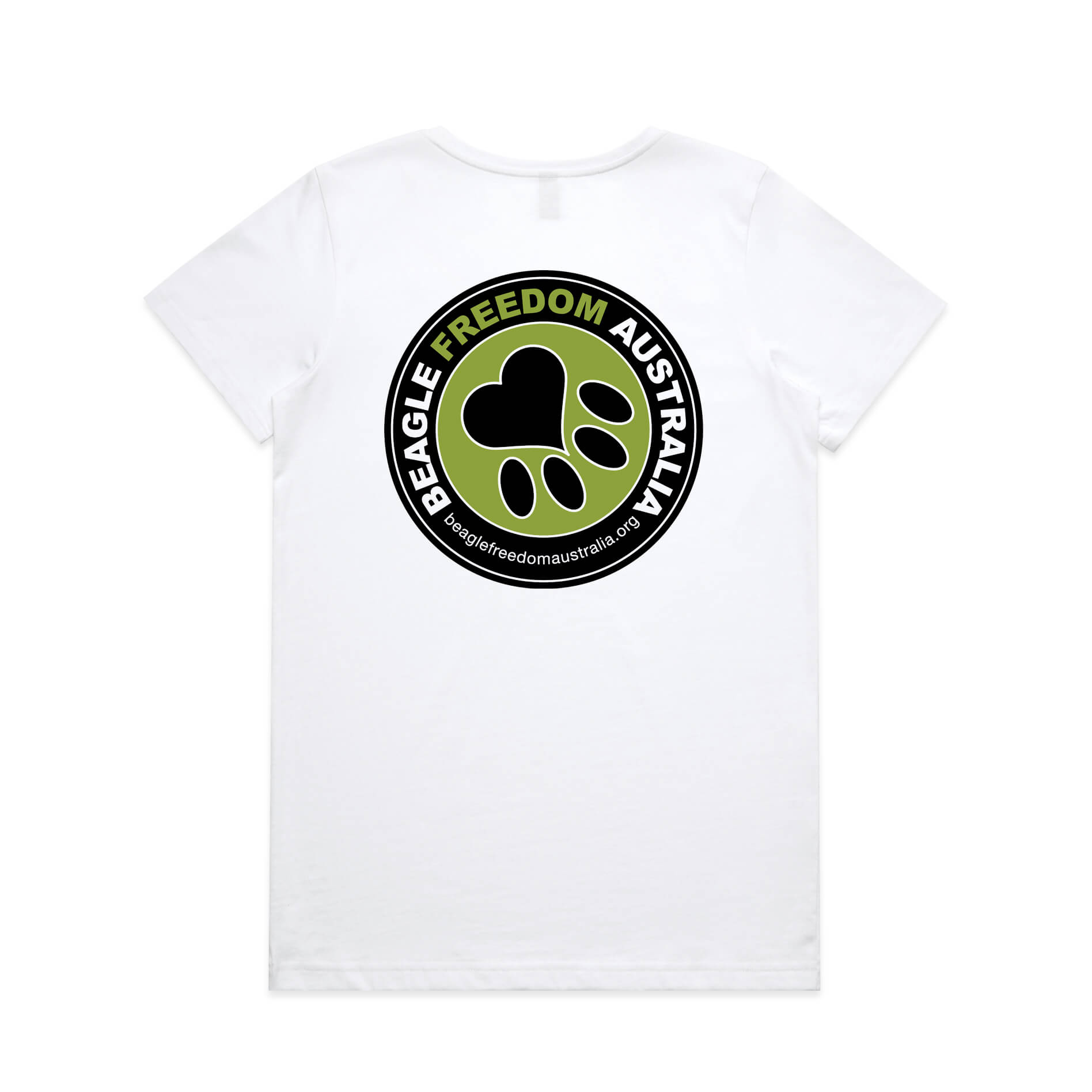 Beagle Freedom Aus Ladies Tee