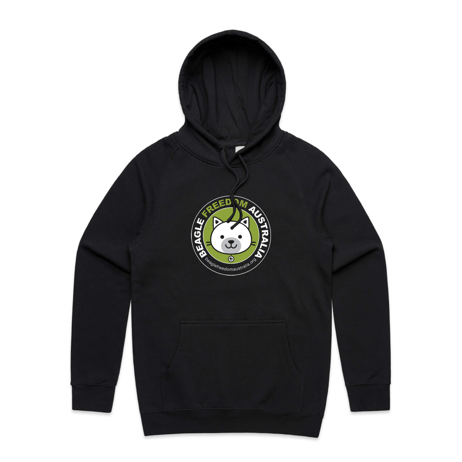 Beagle Freedom Aus Cat Hoodie