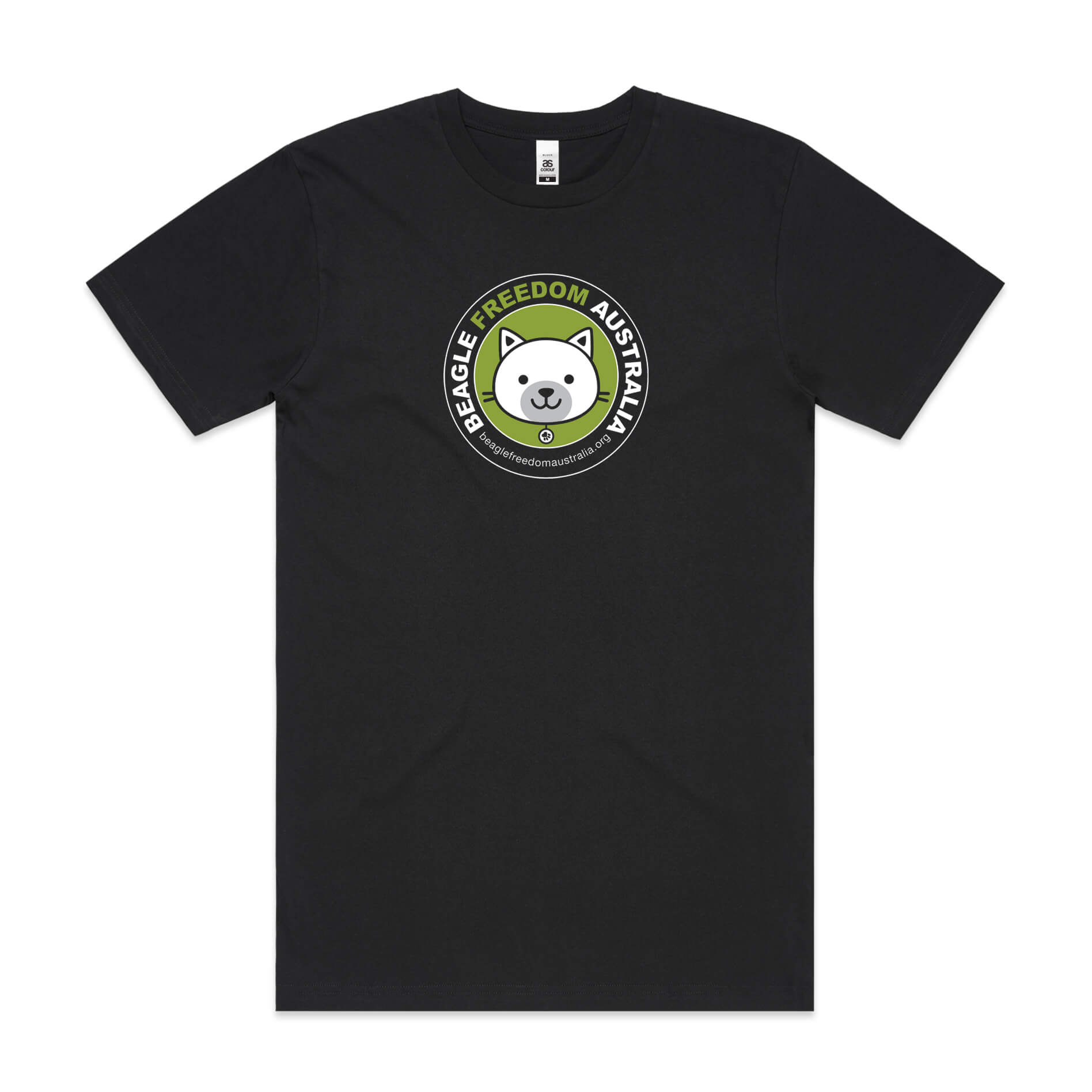 Beagle Freedom Aus Cat Mens Tee