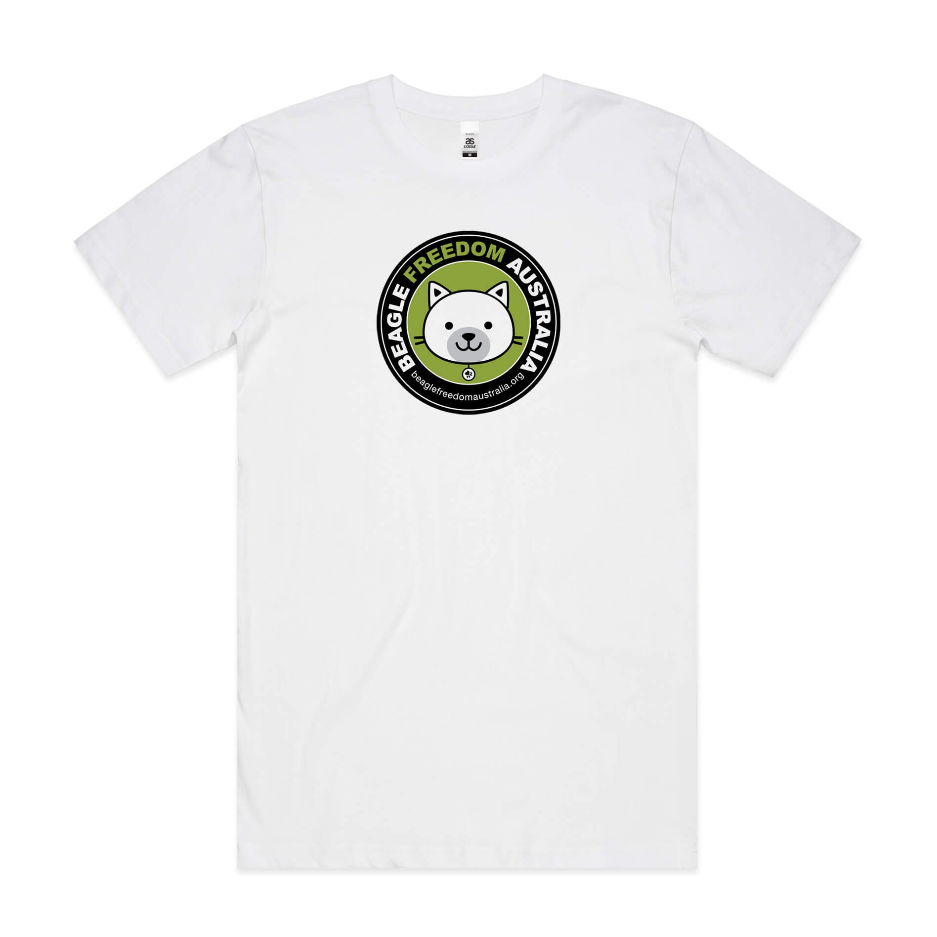 Beagle Freedom Aus Cat Mens Tee
