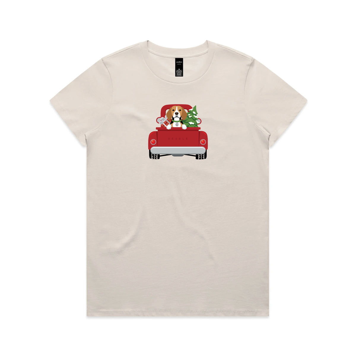 Beagle Christmas Pickup Tee