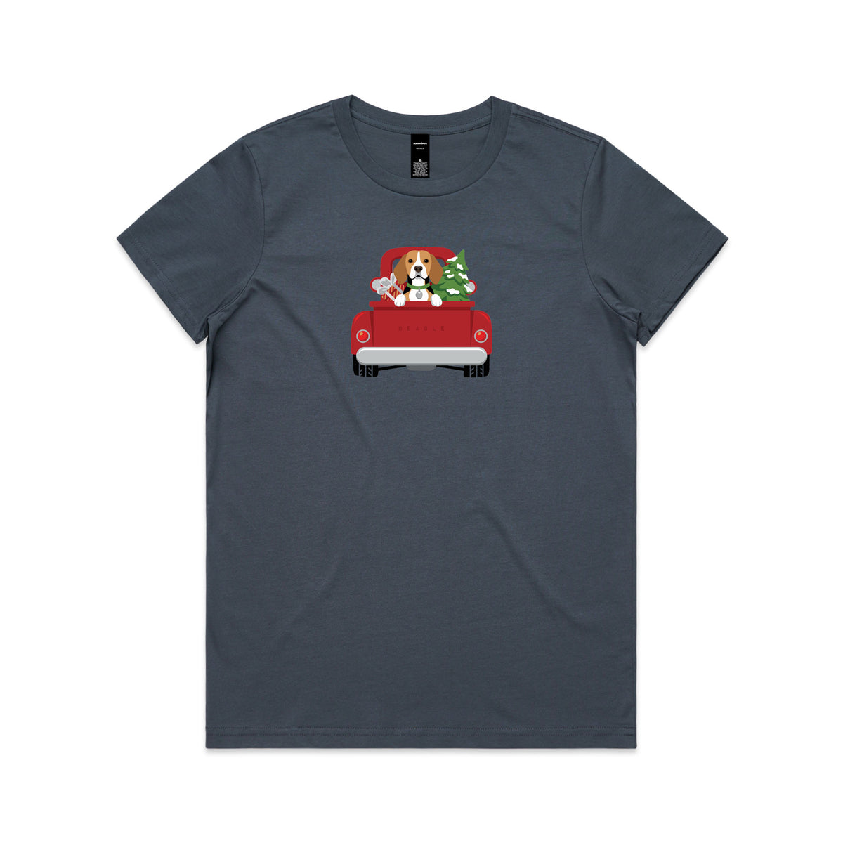 Beagle Christmas Pickup Tee