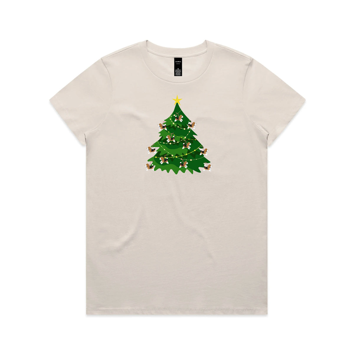 Beagle Christmas Tree Tee