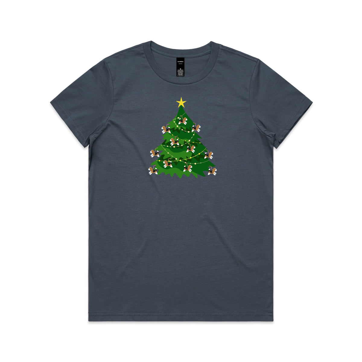 Beagle Christmas Tree Tee