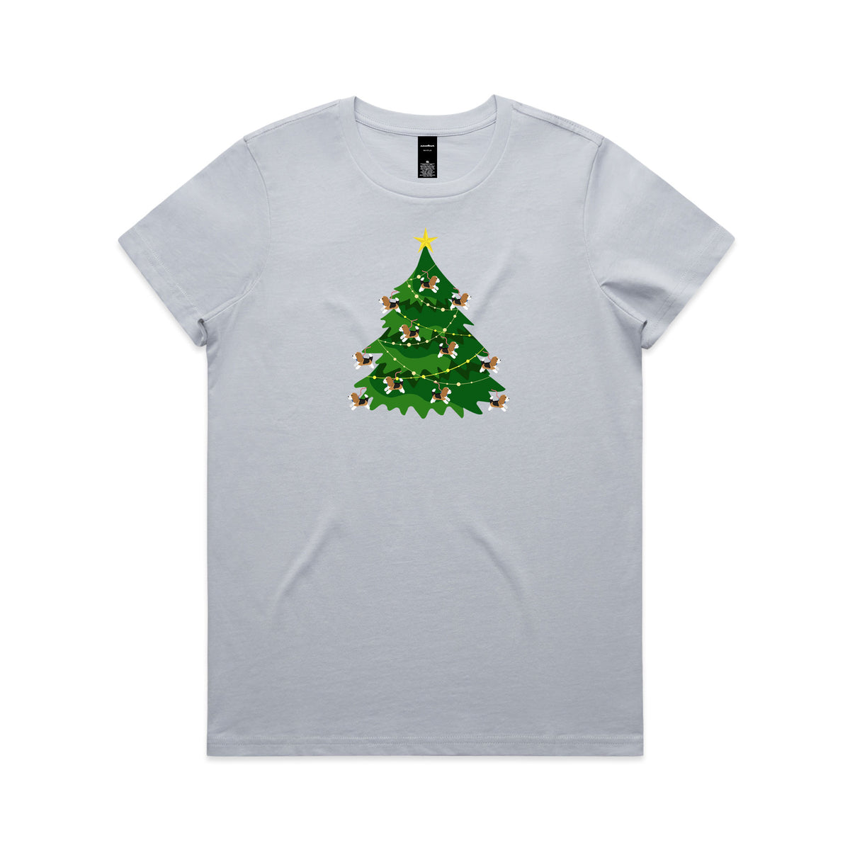Beagle Christmas Tree Tee