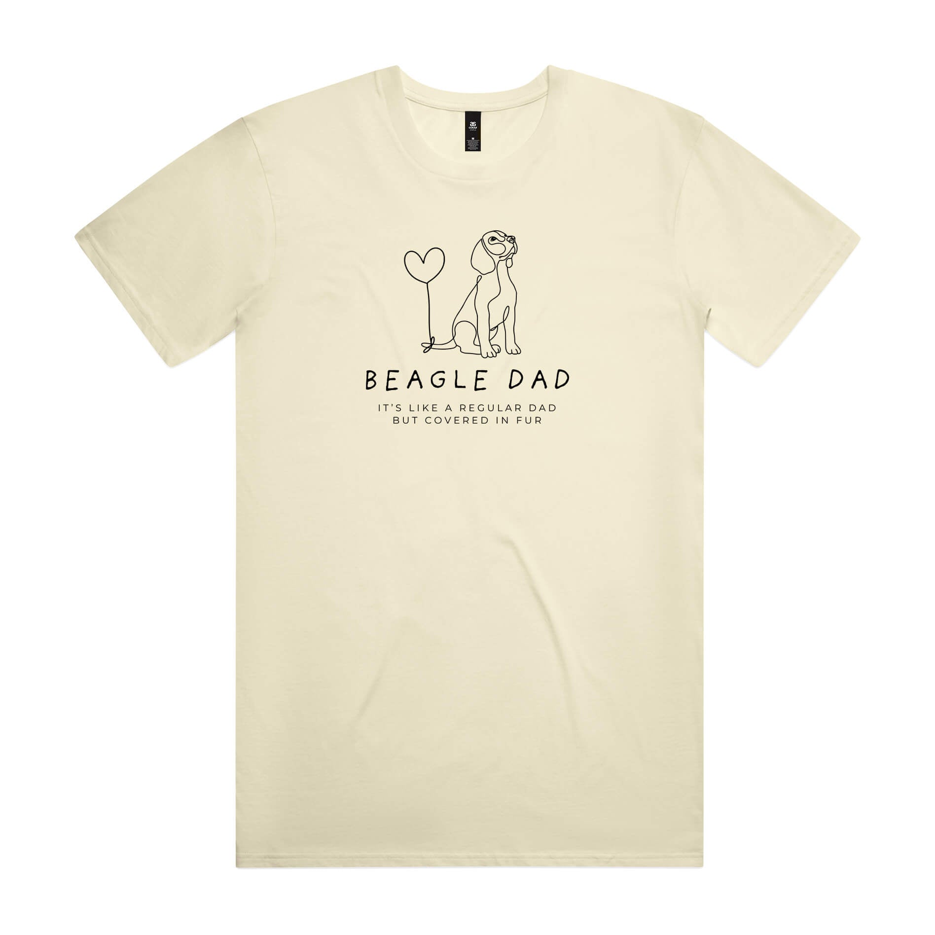 Beagle Dad Mens Tee