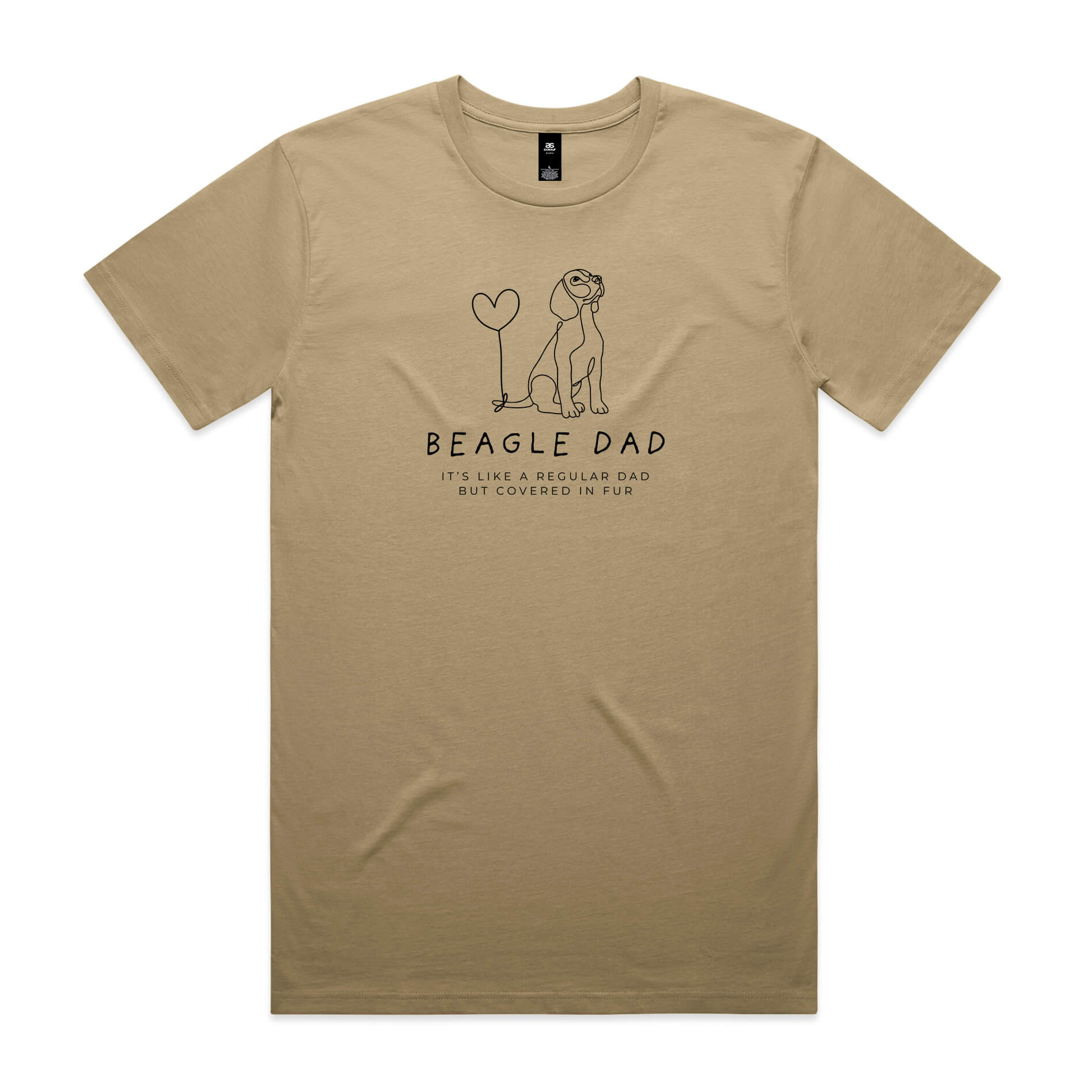 Beagle Dad Mens Tee