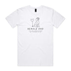 Beagle Dad Mens Tee