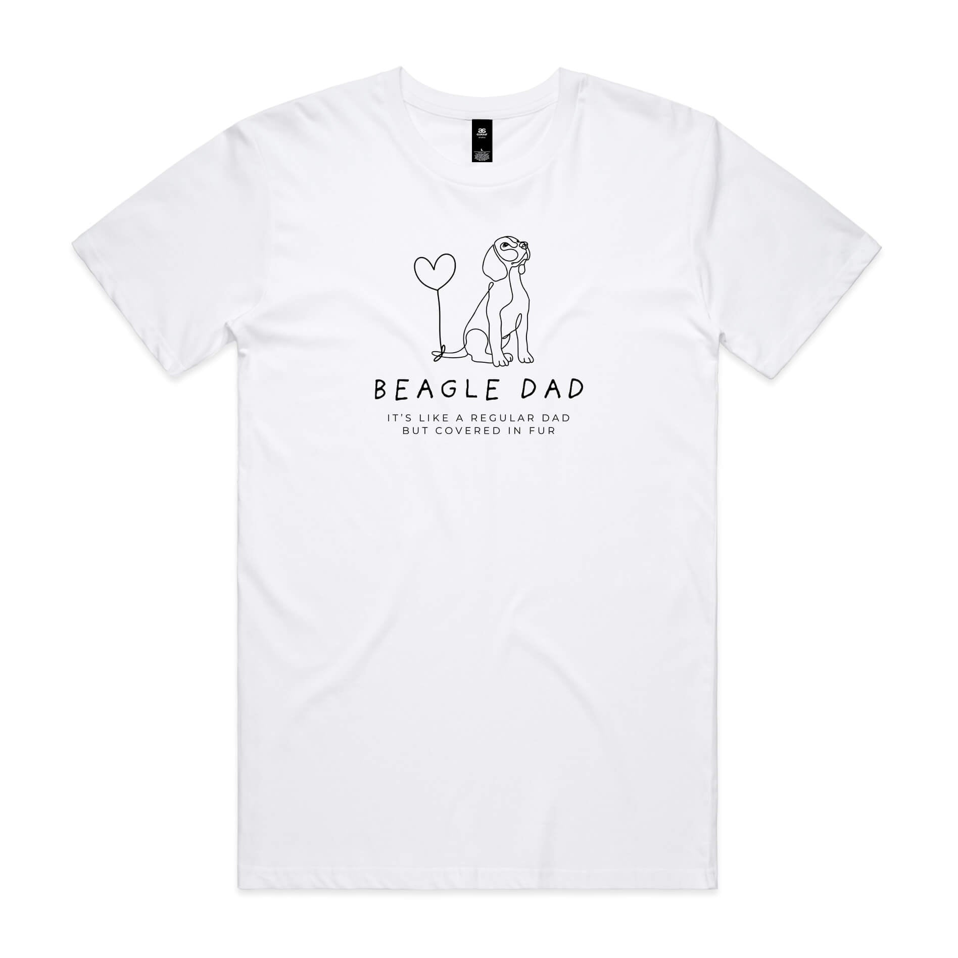 Beagle Dad Mens Tee