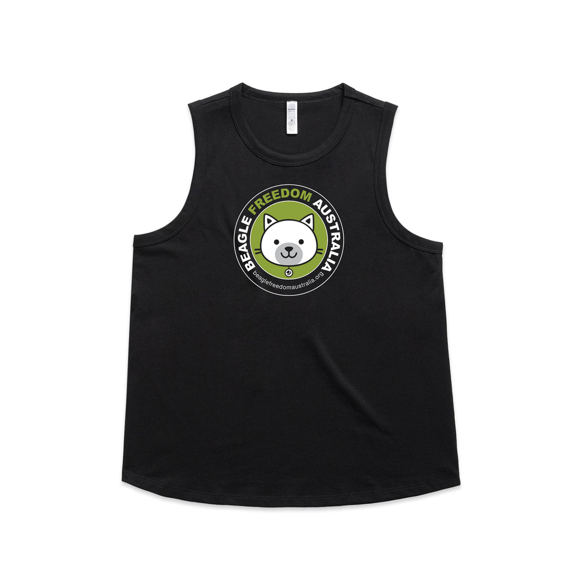 Beagle Freedom Australia Cat Womens Tank