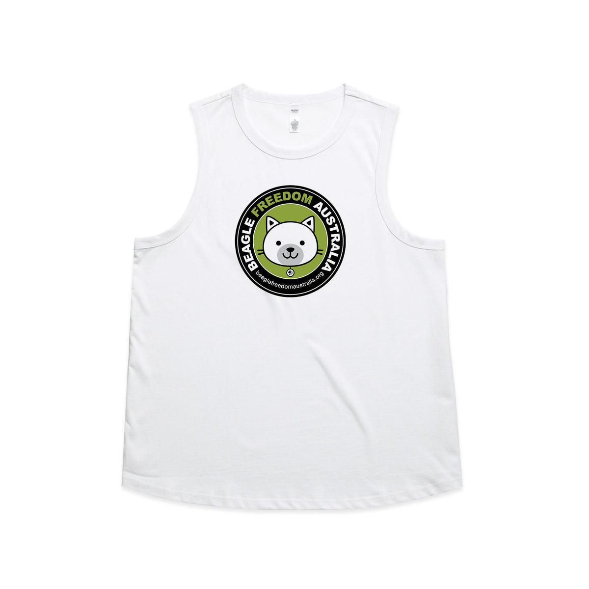 Beagle Freedom Australia Cat Womens Tank
