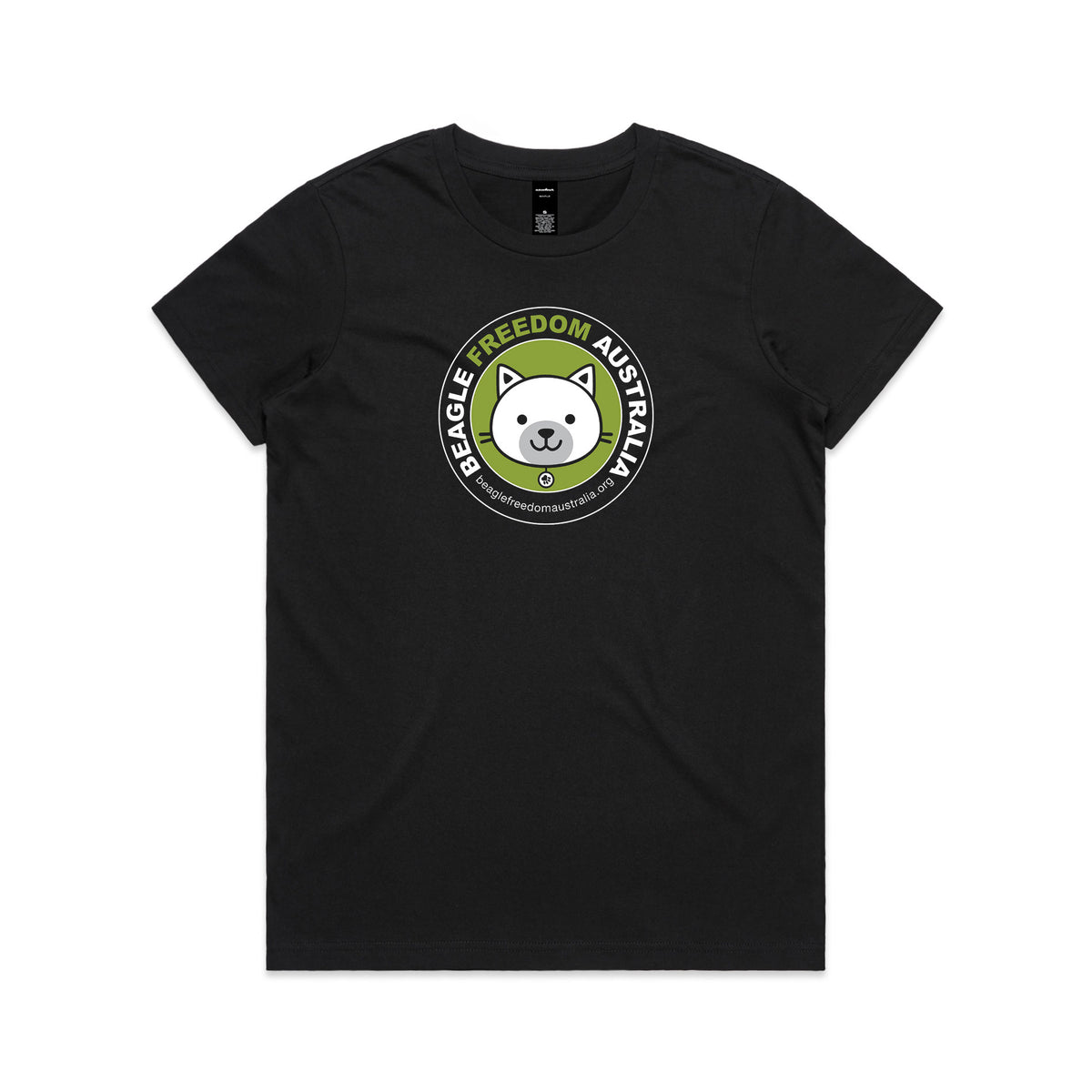 Beagle Freedom Australia Cat Womens Tee