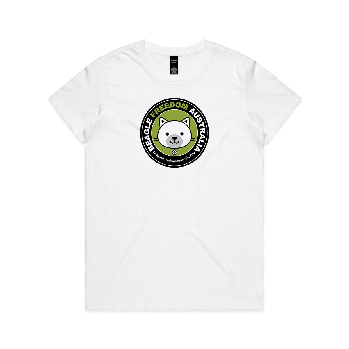Beagle Freedom Australia Cat Womens Tee