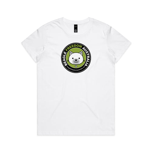Beagle Freedom Australia Cat Womens Tee