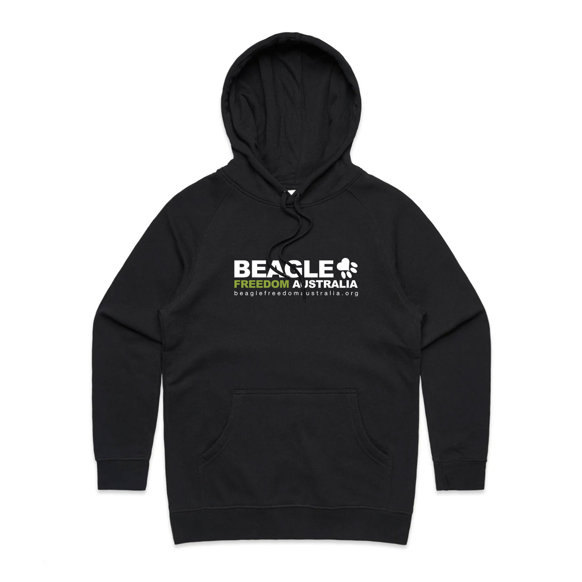 Beagle Freedom Australia Womens Hoodie