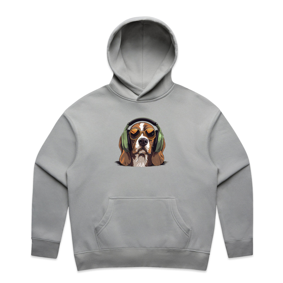 Beagle Headphones Hoodie