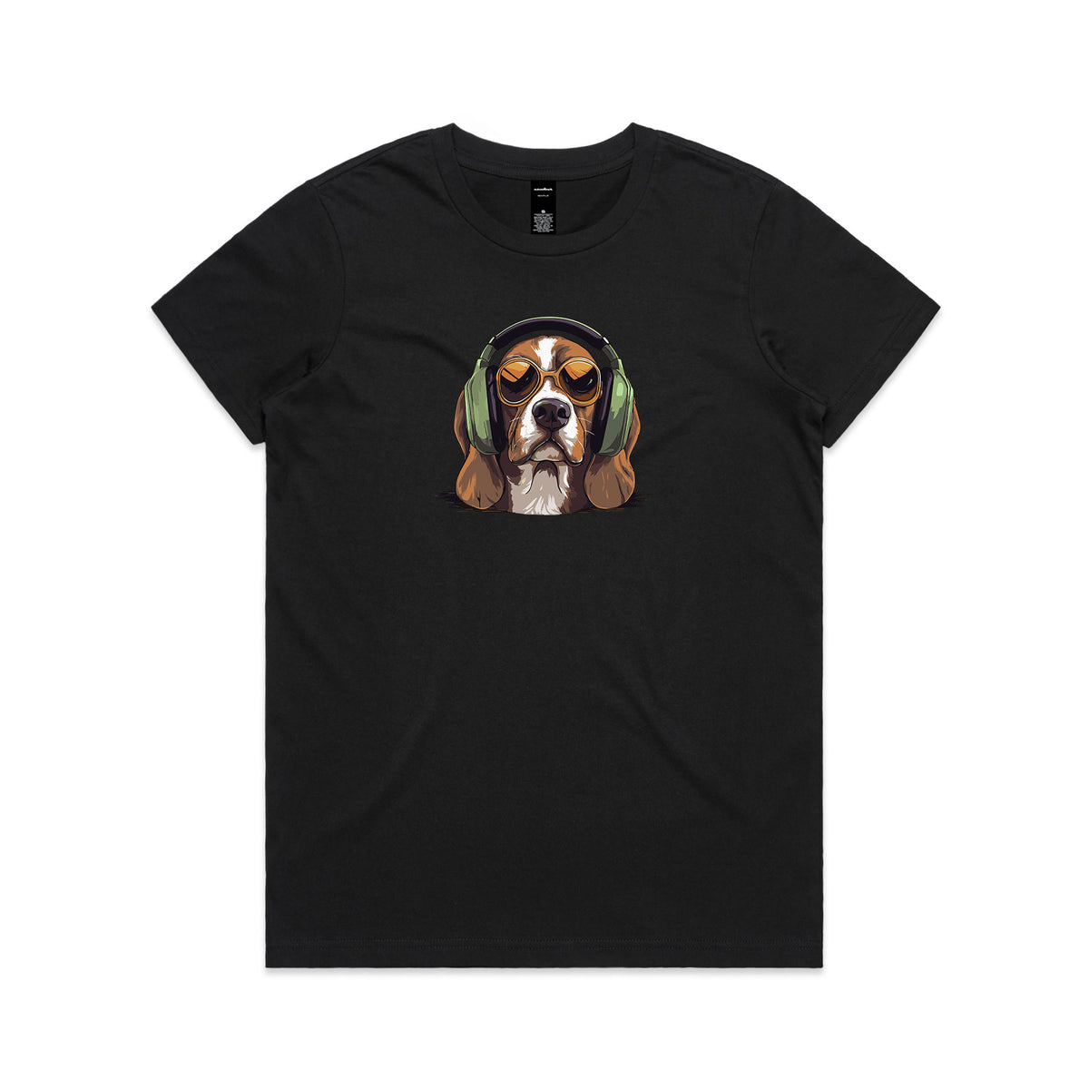 Beagle Headphones Tee