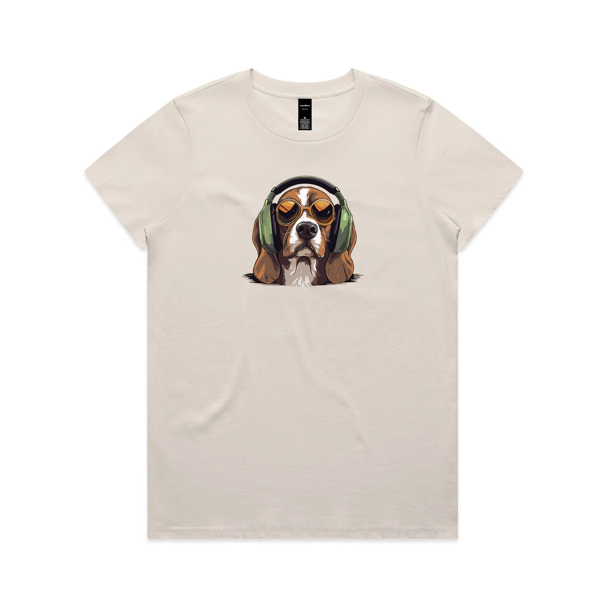 Beagle Headphones Tee