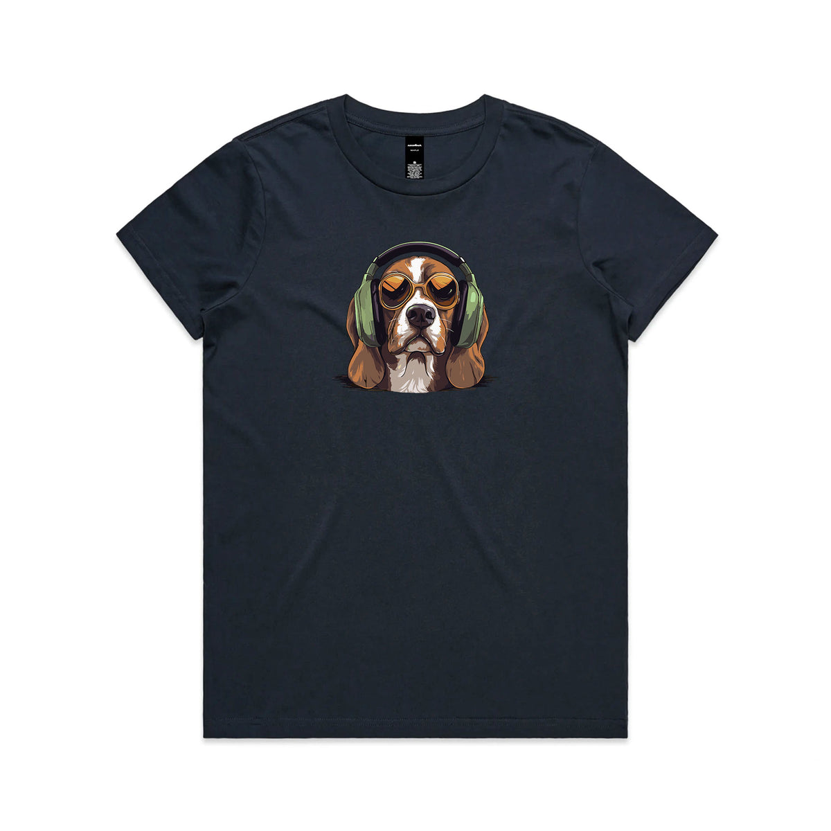 Beagle Headphones Tee
