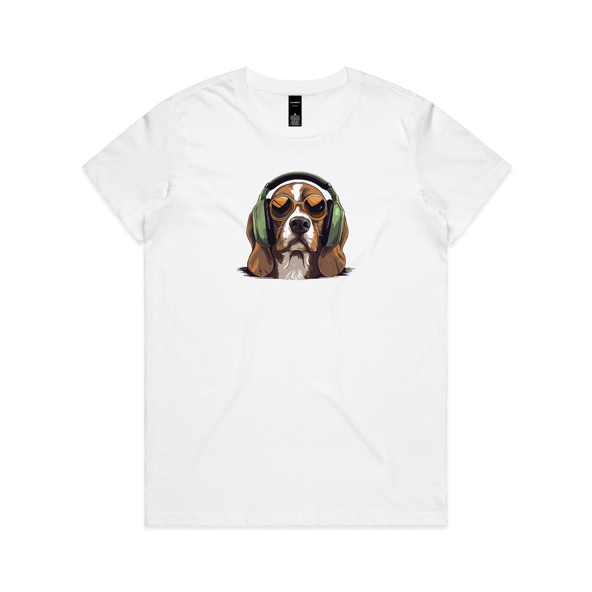 Beagle Headphones Tee