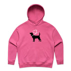 Beagle Heart Leash Hoodie
