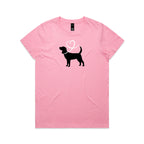 Beagle Heart Leash Tee