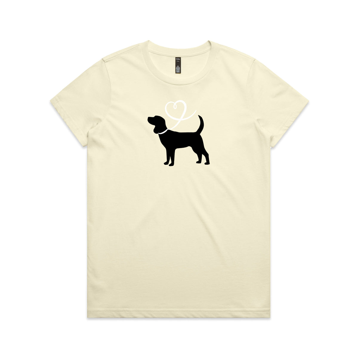 Beagle Heart Leash Tee