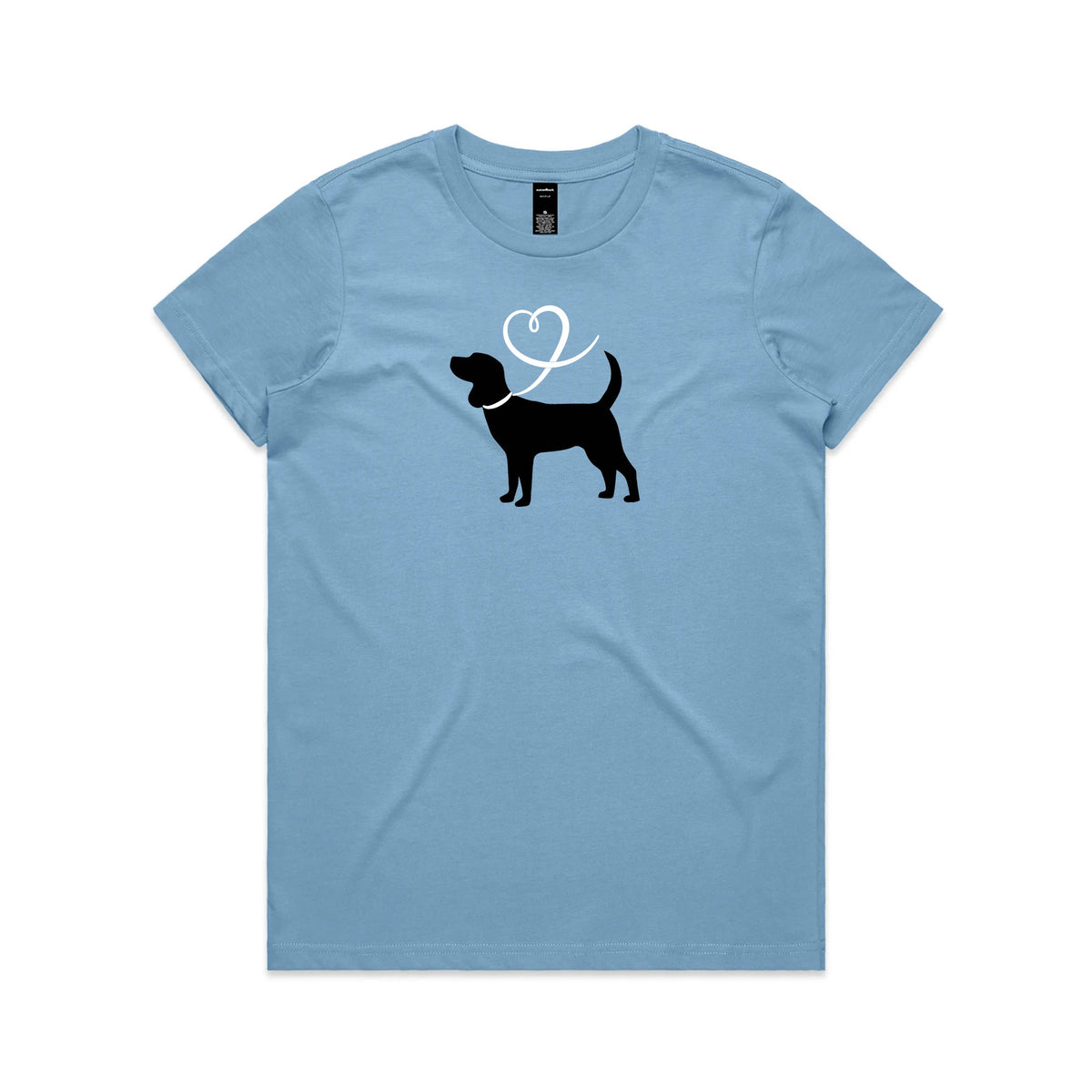 Beagle Heart Leash Tee
