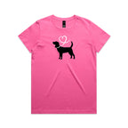 Beagle Heart Leash Tee