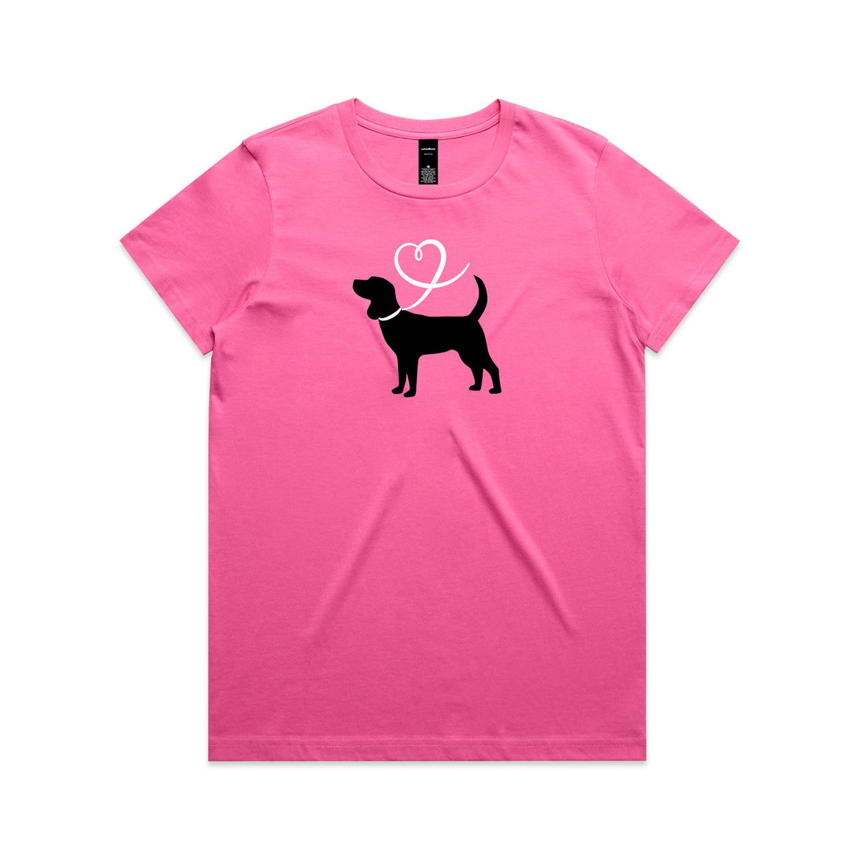 Beagle Heart Leash Tee