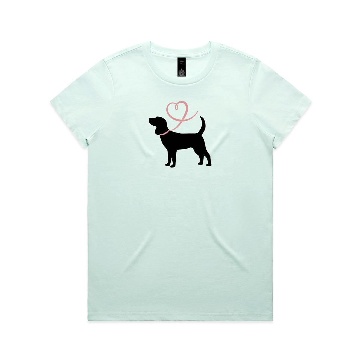 Beagle Heart Leash Tee