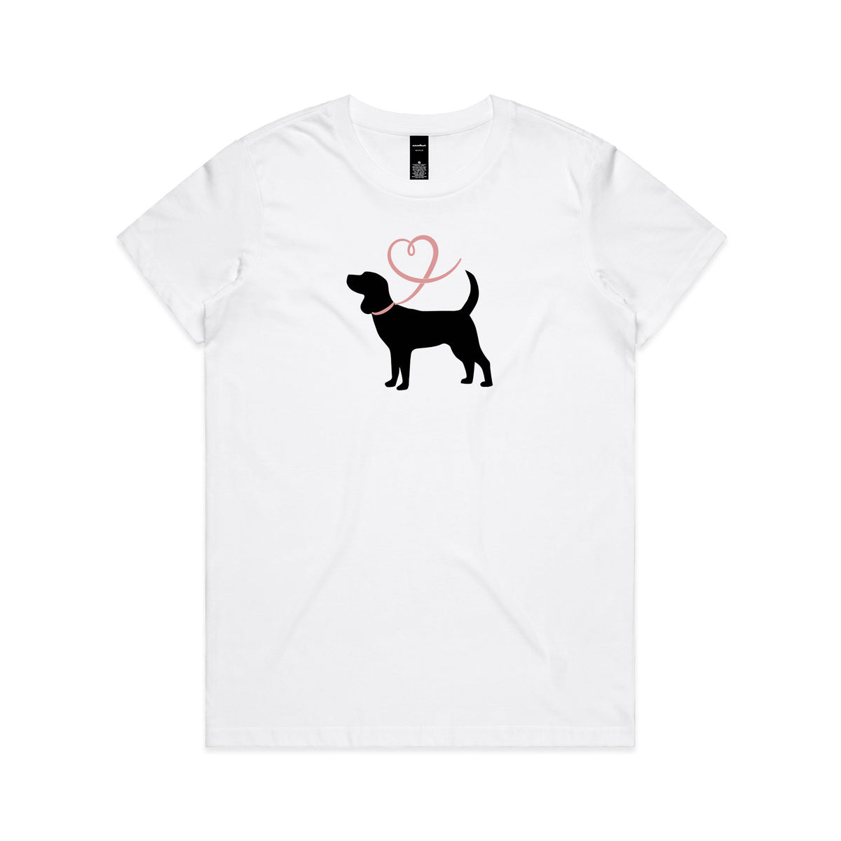 Beagle Heart Leash Tee