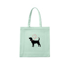 Beagle Heart Leash Tote Bag