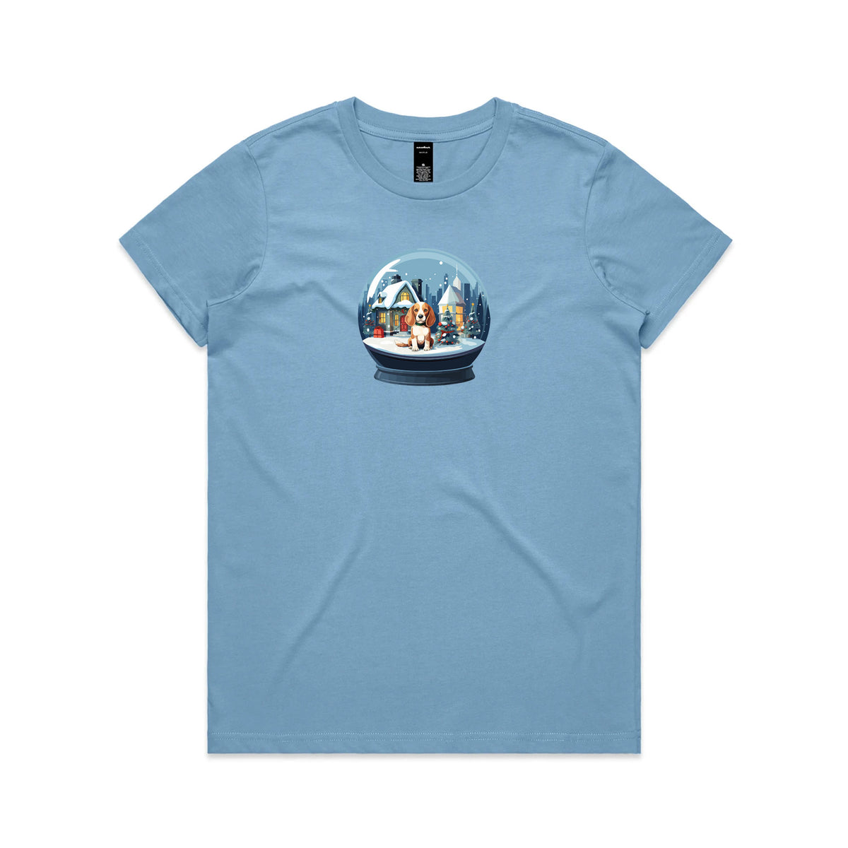 Beagle Snow Globe Tee