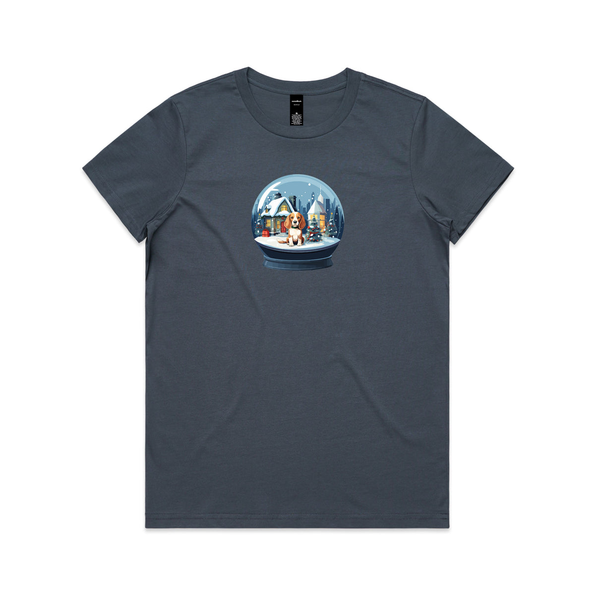 Beagle Snow Globe Tee