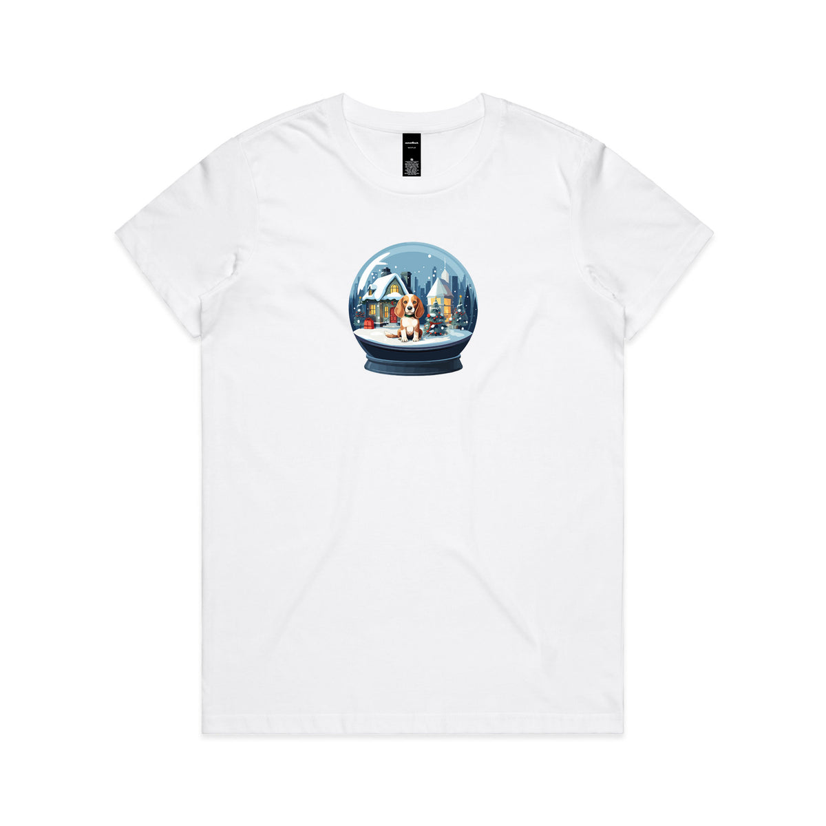 Beagle Snow Globe Tee