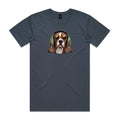Beagle Headphones Mens Tee