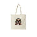 Beagle Headphones Tote Bag