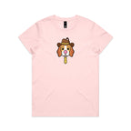 Bubble O Beagle Ladies Tee