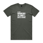 Drinking Alone Mens Tee