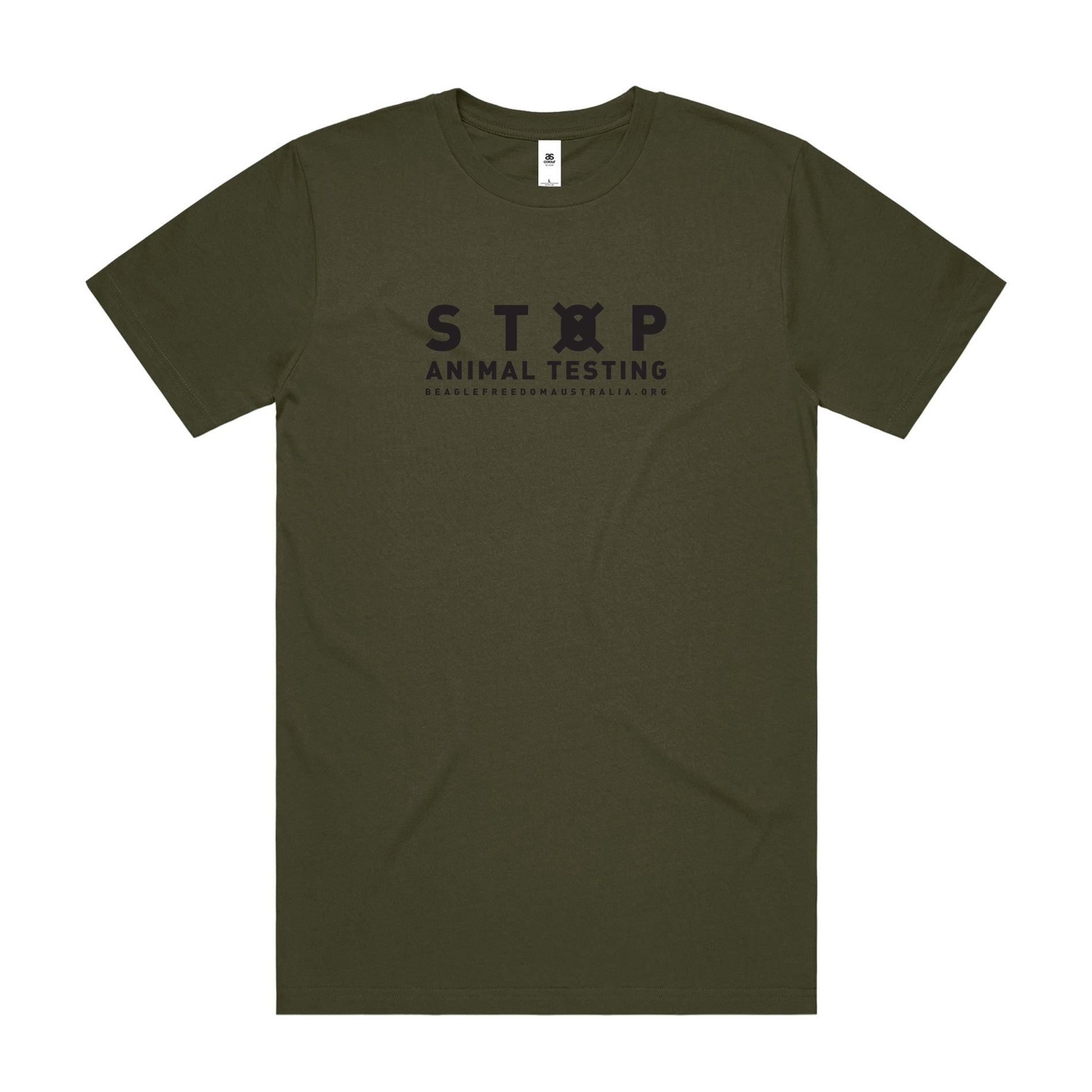 Beagle Freedom Aus Stop Mens Tee