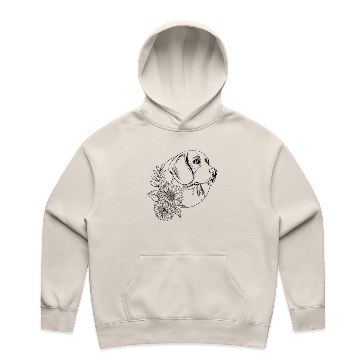 Sunflower Beagle Hoodie
