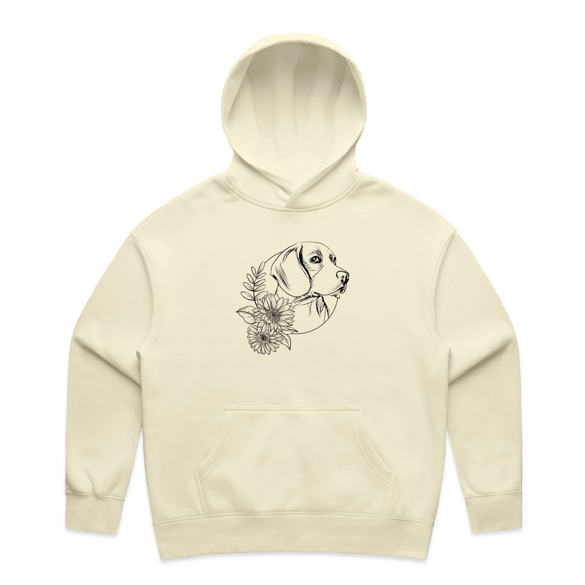 Sunflower Beagle Hoodie